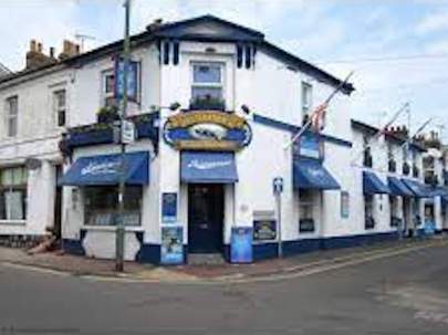 Hanburys fish and chips, Babbacombe, Devon, UK