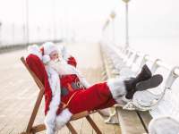 Santa on The English Riviera, The Cleveland Bed and Breakfast, Torquay, Devon