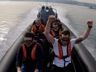 Torquay Watersports RIB rides, Torquay, Devon, UK